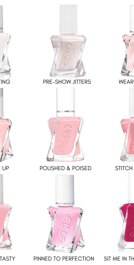 Essie Gel Polish Color Favorites